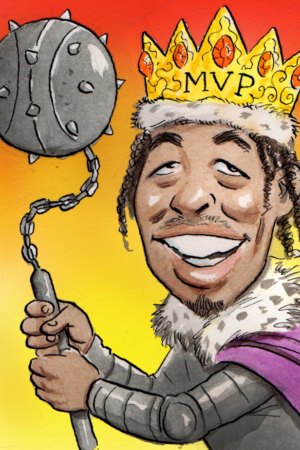 Sydney Kings MVP Jaylen Adams.