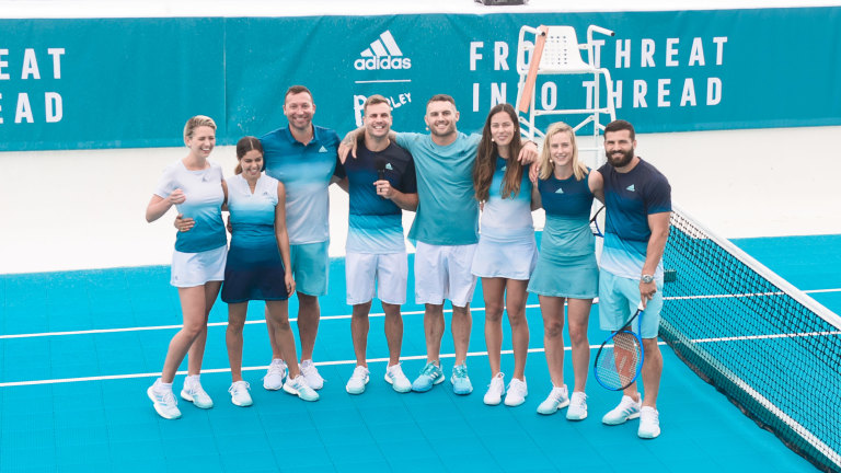 Adidas parley store tennis collection