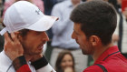 Andy Murray and Novak Djokovic. 