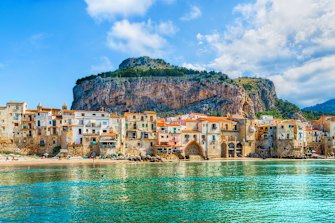 Cefalu a medieval village of Sicily in the province of Palermo.