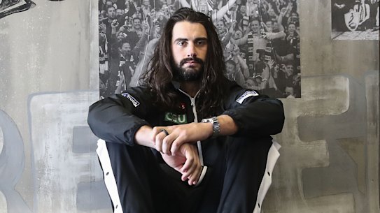Collingwood star Brodie Grundy.