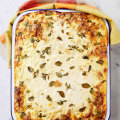 Jamie Oliver’s satisfying veggie bake.