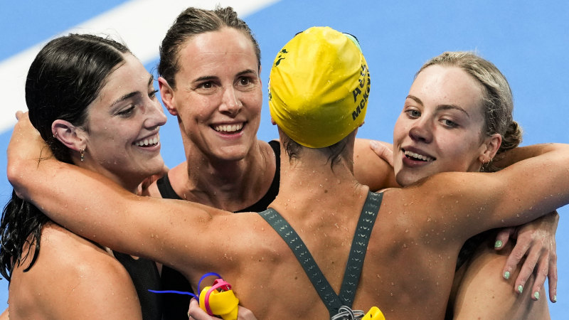 Olympics commentator removed after sexist remark about Australian swim team