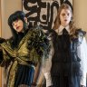 Going goth: It’s ‘Wednesday’ at Fashion Week