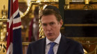 Christian Porter releases of a draft of the Religious Discrimination Bill at the Great Synagogue in Sydney.