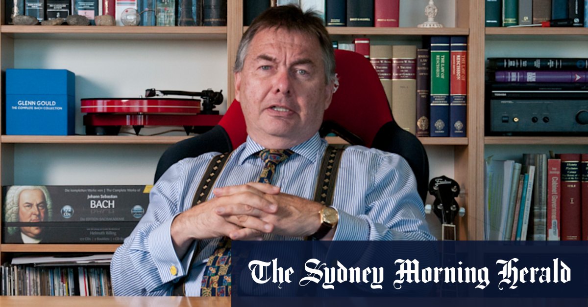 Walter Sofronoff demands ACT chief minister Andrew Barr retract criticisms of Bruce Lehrmann and Brittany Higgins inquiry leaks - Vimarsana News