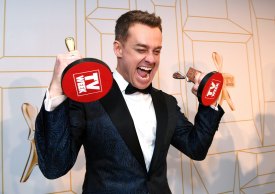 Grant Denyer won the Gold Logie for Most Popular Personality on Australian TV.