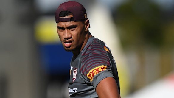 Ronaldo Mulitalo will not be able to pull on the Maroons jersey.