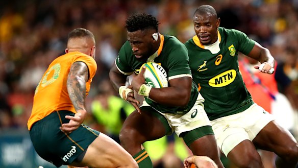 Springboks captain Siya Kolisi.