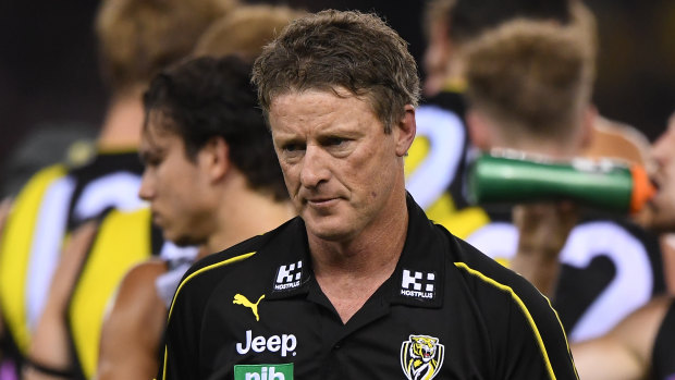 On the prowl: Damien Hardwick says his side are ready to make their mark in September.