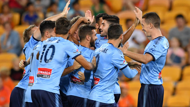 Business time: Everything goes on the line for Sydney FC in the next four games.