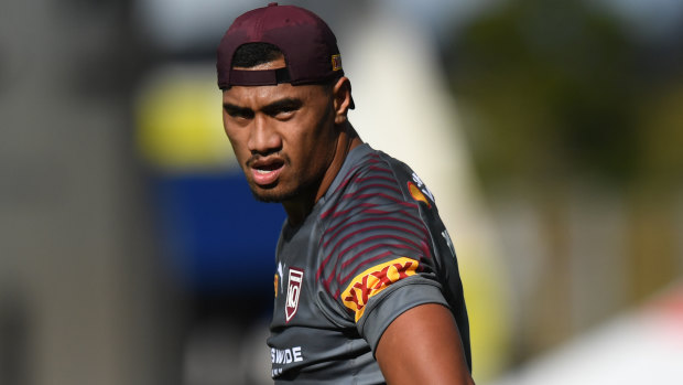 Ronaldo Mulitalo will not be able to pull on the Maroons jersey.