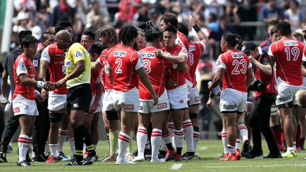 The sun sets: The Sunwolves will be forced to play a final season of Super Rugby before exiting the competition.