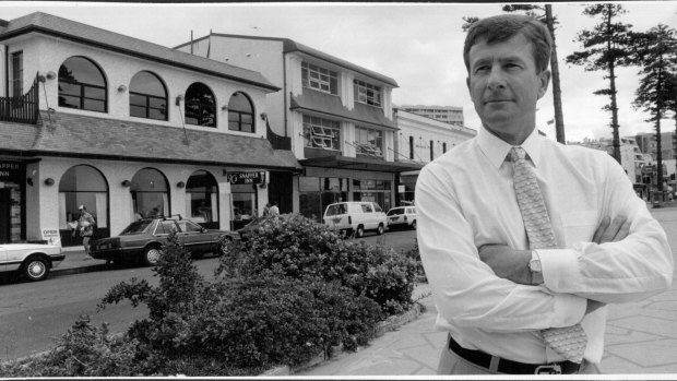 Bookie and restaurant owner Bruce McHugh in 1988.