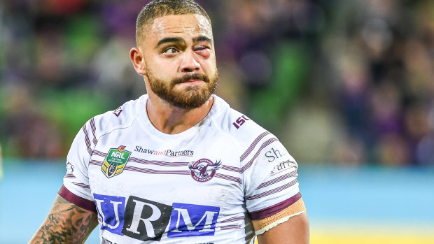 Just in time: Dylan Walker looks like he might return for the return fixture against Storm.
