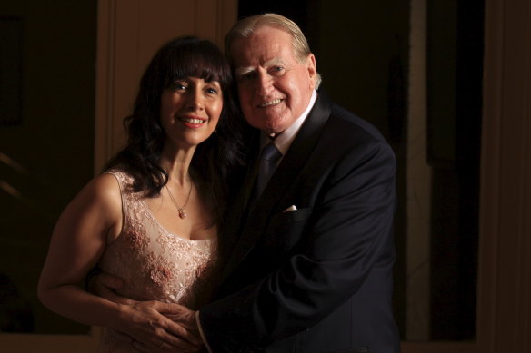 Fred Nile and Silvana Nero in 2013.  Nero to contest a seat in the upper house in a bid to replace him.