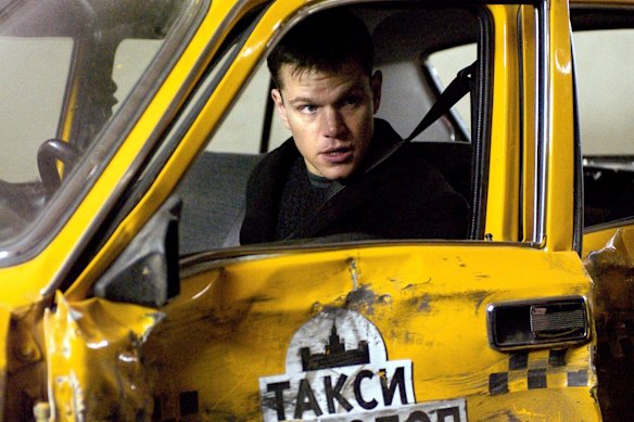 Matt Damon in The Bourne Supremacy. 