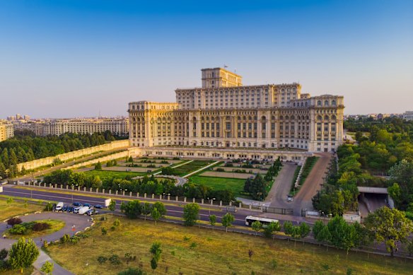 The Palace of the Parliament in Bucharest is the heaviest building in the world.