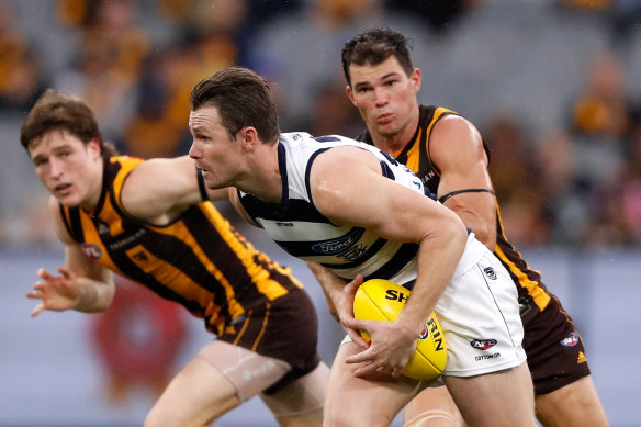 Patrick Dangerfield is aiming to be fit to play against the Giants in round 8.