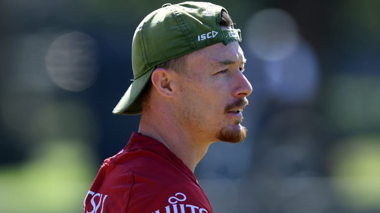 Danger man: Rabbitohs hooker Damien Cook.