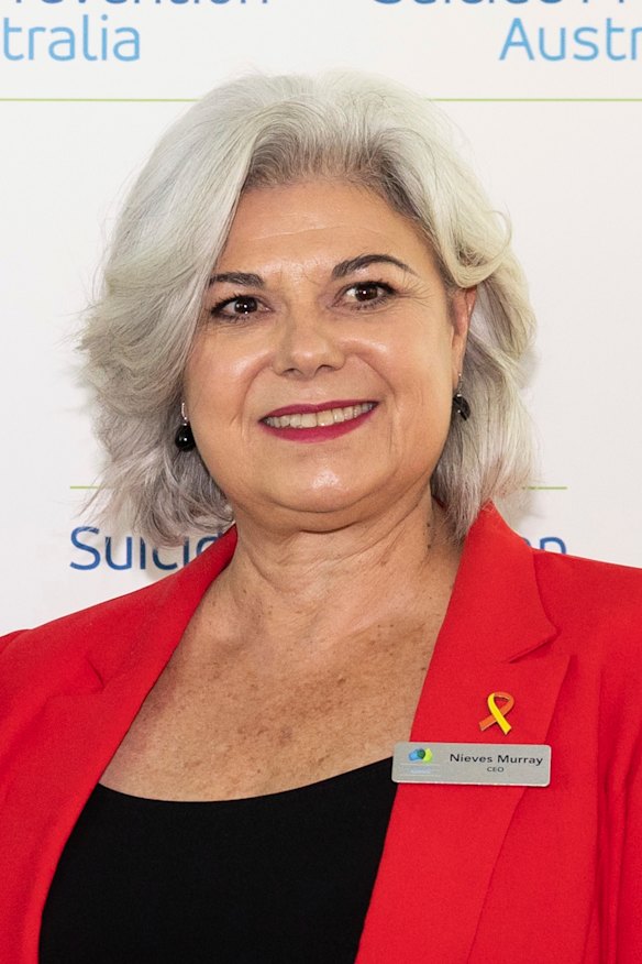 Suicide Prevention Australia chief executive Nieves Murray says cost-of-living pressures are increasing across most households.