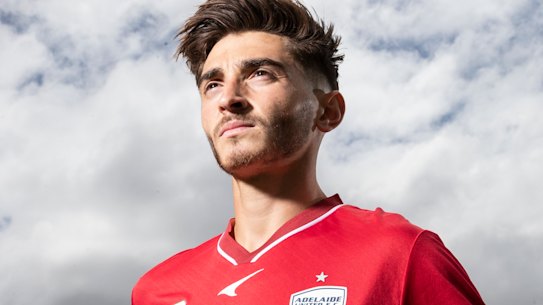 Josh Cavallo was the subject of homophobic abuse from Melbourne Victory fans on Saturday night.