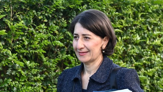 Former NSW premier Gladys Berejiklian on Thursday.