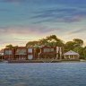 House prices in towns such as Barwon Heads have had a double-digit price drop.