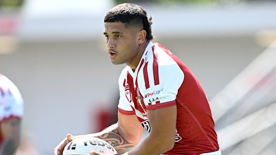 Aublix Tawha is one of the few remaining middle forwards the Dolphins have to call on.