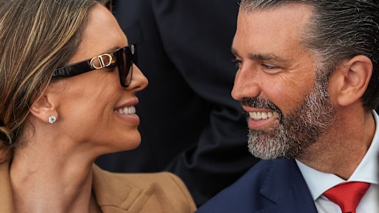 Donald Trump Jr. and his wife Bettina Anderson were married in the Bahamas in May.