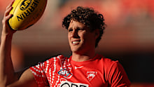 The 2026 Coleman Medallist, Charlie Curnow. 