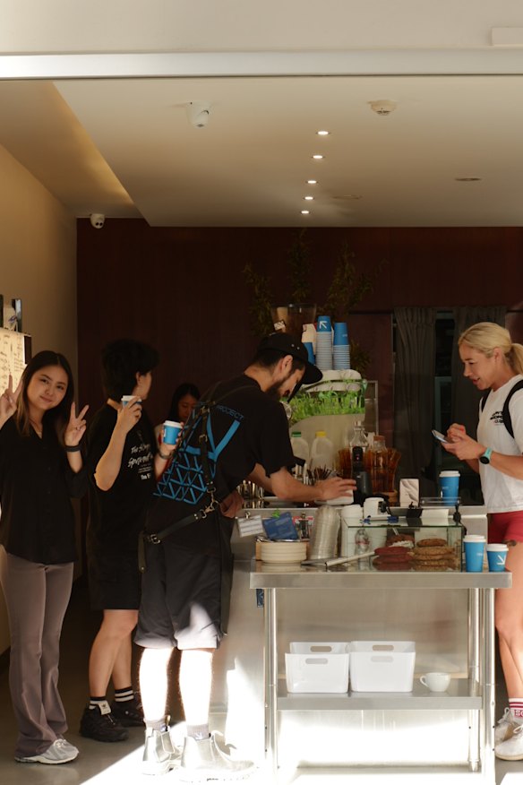 The espresso bar. 