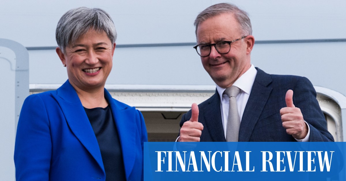 Labor's foreign policy team of Anthony Albanese, Penny Wong and Richard Marles is literally front and centre of this government - Vimarsana News