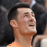 'Pretty sure I tried': Tomic denies French Open tank in 82-minute loss