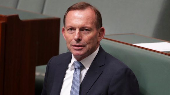 Former prime minister Tony Abbott.