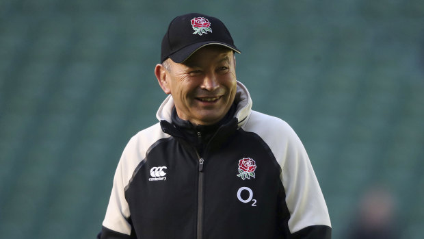 Optimism: England coach Eddie Jones believes he has the experience and knowledge to upset the All Blacks.