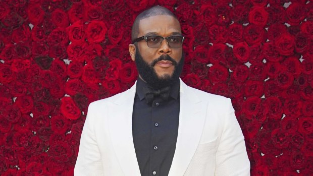 Unlikely hero in a royal saga: actor, director and author Tyler Perry. 