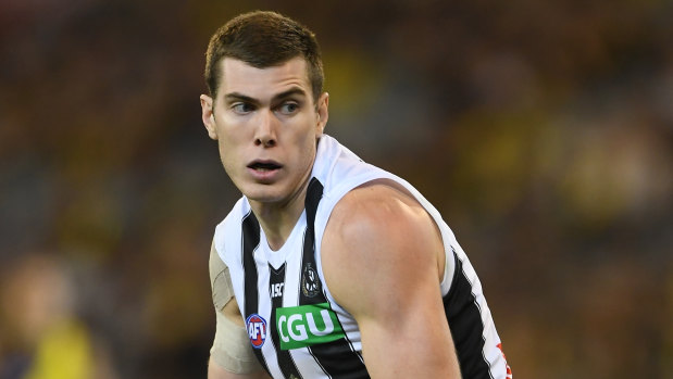 Magpie Mason Cox will miss with a leg injury.
