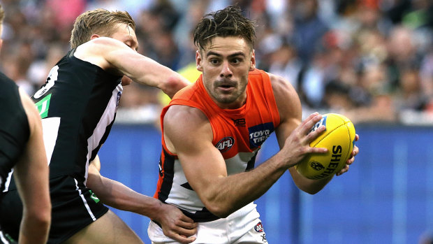 Confidence: Stephen Coniglio believes the Giants' best can beat anyone in the league.