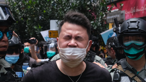 Pressure is building on the Trump administration to take tougher measures in response to China's new security laws and the conflicts in Hong Kong between protesters and China’s security forces.