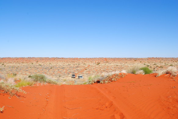 A family spent five days stranded in Munga-Thirri National Park, formerly known as the Simpson Desert.