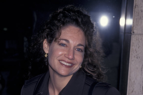 Jamie Tarses attends a 1998 screening of From The Earth To The Moon in Century City, California. 