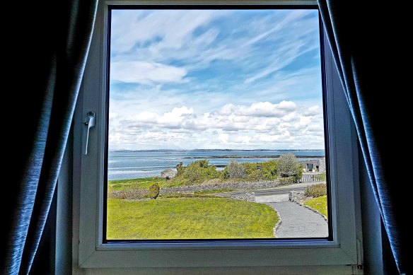 A windswept vista in Ballyvaughan in Ireland’s County Clare.