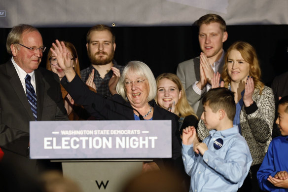 Won by near 15 percentage points: Democratic Senator Patty Murray.