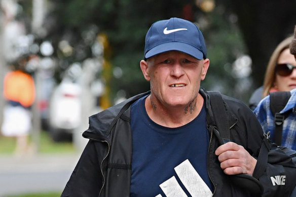 Kevin Knowles arriving at the Coroners Court in June 2019.