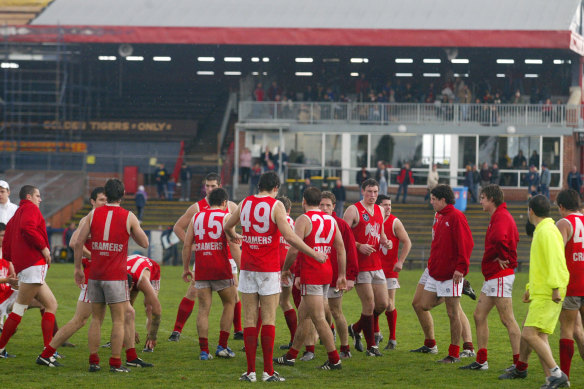 The Northern Bullants in 2004, before they became the Northern Blues.