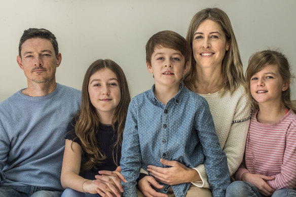 Andrew, Lucy, William, Katie and  Eleanor Stringer.