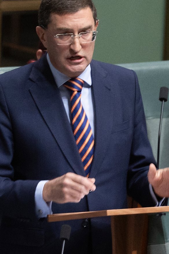 Powerful speech: Julian Leeser.