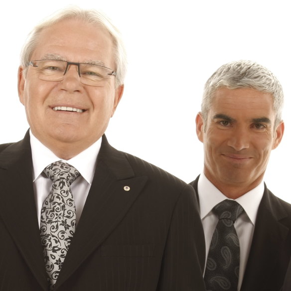 Les Murray and Craig Foster were there for SBS.