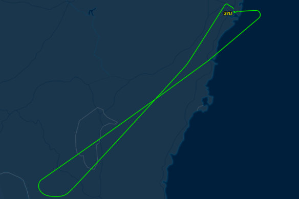 Tigerair flight TT271 from Sydney to Melbourne was turned around mid flight after a potential threat was received.